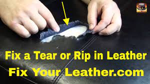 We hope this article helps you and makes you more confident about repairing your leather couch on your own. Leather Tear Repair Large Tear In Bycast Leather Youtube