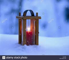 Snow Lantern Skyer Blast Lamp Wind Light Flame Outside Winter Lighting Light Winter Still Life Object Photography Stock Photo Alamy