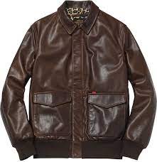 Supreme Supreme Schott Leather A 2 Jacket In 2021 Jackets Men S Leather Jacket Leather Jacket