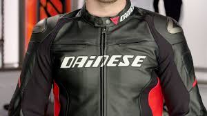 dainese racing d1 leather jacket review at revzilla com