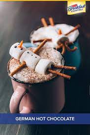 German Hot Chocolate Carnation Breakfast Essentials Recipe Hot Chocolate Recipes Christmas Food Keto Cookie Recipes