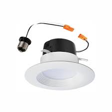 Halo makes better recessed lights and there are better manufacturers than halo. Halo Lt 4 In White Integrated Led Recessed Ceiling Light Retrofit Trim At Led Recessed Ceiling Lights Led Recessed Lighting Recessed Ceiling Lights