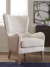 Amazon Com Finch Warner Wingback Chair Herringbone Two Tone Kitchen Dining In 2020 Living Room Furniture Wingback Chair Furniture