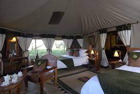 Free breakfast is included with your stay. 06 Elephant Bedroom Camp Guest Tent Interior Safari Holidays With Gamewatchers Safaris