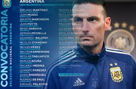 El delantero chileno puso la paridad ante argentina de lionel messi en condición de visita por la jornada 7 de las. Con El Rosarino Messi Scaloni Entrego La Lista De La Seleccion Argentina Sin Mordaza