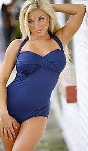 Older Women Full Figure Swimwear Long Torso Ujena Swimwear Full Figure Swimwear