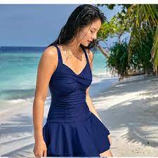 Plus size swim dresses and pants for women (xl,2xl,3xl and 4xl) curvey women. Swimming Dresses For Larger Ladies Pasteurinstituteindia Com