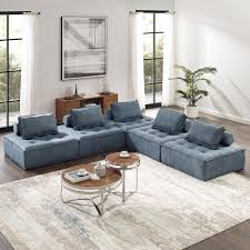 Leons coffee table by hokku designs. Art Leon Modern Square Modular Sectional Sofa On Sale Overstock 30739525