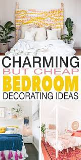 The closets that i built were the most expensive thing in the room, but i think the added storage is so important in a condo this small. Charming But Cheap Bedroom Decorating Ideas The Budget Decorator