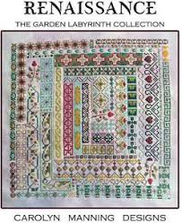 Cm Designs Renaissance Garden Labyrinth Cross Stitch Pattern Cross Stitch Patterns Stitch Patterns Cross Stitch
