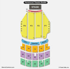 Paramount Theatre Seating Chart Seattle His Theatre