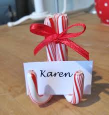 Maybe you would like to learn more about one of these? Diy Christmas Place Card Holders Candy Cane Place Card Diy Crafts At Repinned Net