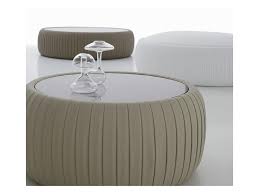 5 out of 5 stars. Leather Coffee Table Round Glass Top For Sitting Room Idfdesign