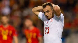 Die deutsche nationalmannschaft kommt gegen die schweiz nicht über ein 3:3 hinaus. Schweizer Nationalmannschaft Xherdan Shaqiri Lasst Em Quali Sausen Eurosport