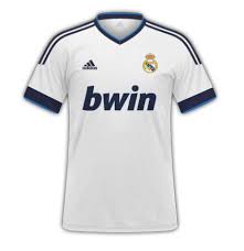 New dls real madrid team home away third goalkeeper kits. Real Madrid Bwin Kit