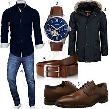 Eleganter Herren Stil Mit Hemd Jeans Und Lloyd Schuhen Outfits4you De Business Attire For Men Casual Shirts Mens Outfits