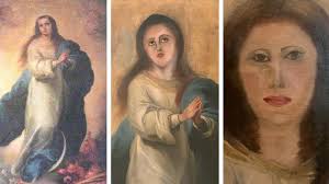 For a period in 2018, biden could be seen stopping by art openings and parties on the lower east side, and attended a runway show for the hip downtown fashion brand lou dallas. Copy Of Spanish Baroque Painting Botched By Amateur Restoration Bbc News