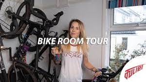 Garage man caves have become increasingly popular. Bike Room Workshop Pain Cave Tour Youtube
