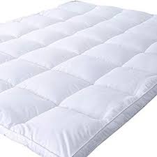 Amazon Com Naluka Mattress Topper Twin Size Premium Hotel Collection Down Alternative Quilted Featherbed Luxury Mattress Topper Mattress Covers Mattress Pad