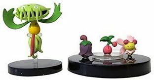 Cherrim changes appearance in sunny weather. Pokemon Zukkan Evolution P14 Cherubi Cherrim Carnivine 0 5 1 5 Figures 4904790985775 Ebay