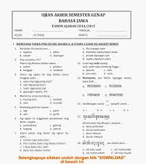 Check spelling or type a new query. Contoh Soal Aksara Jawa Kelas 5 Terbaru 2019