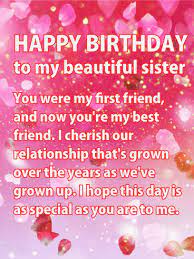 The bond that sisters have starts early, here's why it's such an important relationship. Happy Birthday Sister Messages With Images Birthday Wishes And Messages By Davia