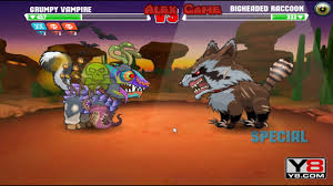Mutant Fighting Cup 2 North America Cup 6 Grumpy Vampire Vs Bigheaded Raccoon Dog Part 106 Raccoon Dog Raccoon Mutant
