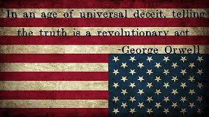 At the institute's core is the gilder lehrman collection, one of the great archives in american history. Hd Wallpaper Usa Flag With Text Overlay Stars America George Orwell Upside Down Wallpaper Flare