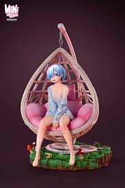 Minishow Studio RE Zero Starting Life Rem Ram Nude Body GK Resin Painted  Statue | eBay