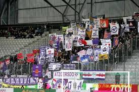 Conflict between club leaders and supporters. Fk Austria Wien 1911