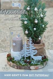 Diy Hubsche Winterdeko Fur Den Tisch Weihnachten Dekoration Weihnachtsdekoration Winterdekorationen