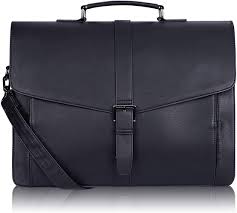 Amazon Com Estarer Men S Leather Briefcase For Travel Office Business 15 6inch Laptop Messenger In 2020 Leather Briefcase Men Leather Briefcase Laptop Messenger Bags
