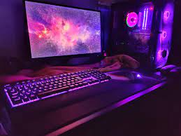 Galaxy Gaming Room Setup Video Game Rooms Video Game Room Design