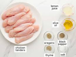 In a small bowl, mix the marinade ingredients. The Best Grilled Chicken Tenders Nourish Plate