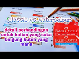 Review Pensil Warna Staedtler Luna Dan Faber Castell 12 Colour Youtube