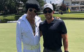 Shane Lowry Caddie Bo Martin Enjoy Open Win To The Fullest An Encounter With Elvis And More Caddie Networkgroupgroup