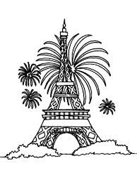 It is named after the engineer gustave eiffel, whose company designed and built the tower. Monster In Paris Coloring Pages Eiffel Tower And Firework Coloring Coloring Home