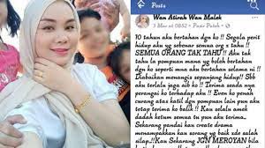 Wan amirah wan alias's geni profile. 10 Tahun Aku Sabar Dengan Kau Yang Kaki Betina Dan Penagih Ketum Wan Atirah Berita Steady