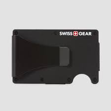 If you're traveling and staying at a hotel, it's probably not wise to carry a hotel card inside your magnetic money clip. Swissgear Men S Aluminium Rfid Card Holder With Money Clip Black One Size Target