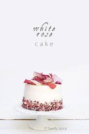 A White Rose Cake For The Dailybuzz Moms 9x9 Rose Cake Cake Wedding Cake Flavors