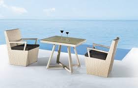 20th century authentic italian made woven vinyl and rattan bistro chair. Outdoor Bistro Set Outdoor Bistro Furniture Manufacturer From New Delhi