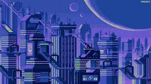 Kirokaze Train City Kirokaze Patreon Store Pixel Art Cyberpunk City City Mirrors