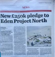 Budget is 'back in black' — but there's a catch. Edenprojectnorth On Twitter Possible 2 100 000 Starter Money For Edenprojectnorth 250k Each From Lancastercc Lancslep Lancasteruni Lancashirecc 1 Million Matching From Edenproject 100k From Gov In Budget Article 22 1 19 With Permission
