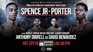 Maybe you would like to learn more about one of these? Errol Spence Jr Meets Shawn Porter In 147 Lb Unification Sept 28 On Fox