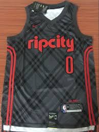 Toronto raptors the raptors have one clean jersey for their city editions this season. Men 0 Damian Lillard Jersey Rip City Black Portland Trail Blazers Fanatics Portland Trailblazers Trail Blazers Jersey