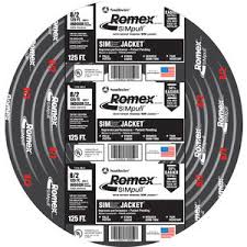 Check spelling or type a new query. 125 Black 8 2 Cu Nm B W G 40amp Romex Wire Price Per Foot Priced Per Ft Fastenal