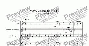 Merry Go Round Of Life Download Sheet Music Pdf File