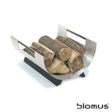Great for part cleaning, dipping, sorting, sifting, storage, heat treating. Blomus Chimo Round Log Basket Stainless Steel Black By Design