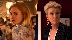 Emma thompson called out hollywood's hypocrisy of allowing men to get a pass to star opposite someone much younger than them, while women don't. Lily James Emma Thompson To Star In Elizabeth Director S First Feature In More Than A Decade