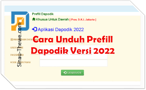 ٣٠ ذو القعدة ١٤٤١ هـ. Cara Unduh Prefill Dapodik Versi 2022 Sinau Thewe Com